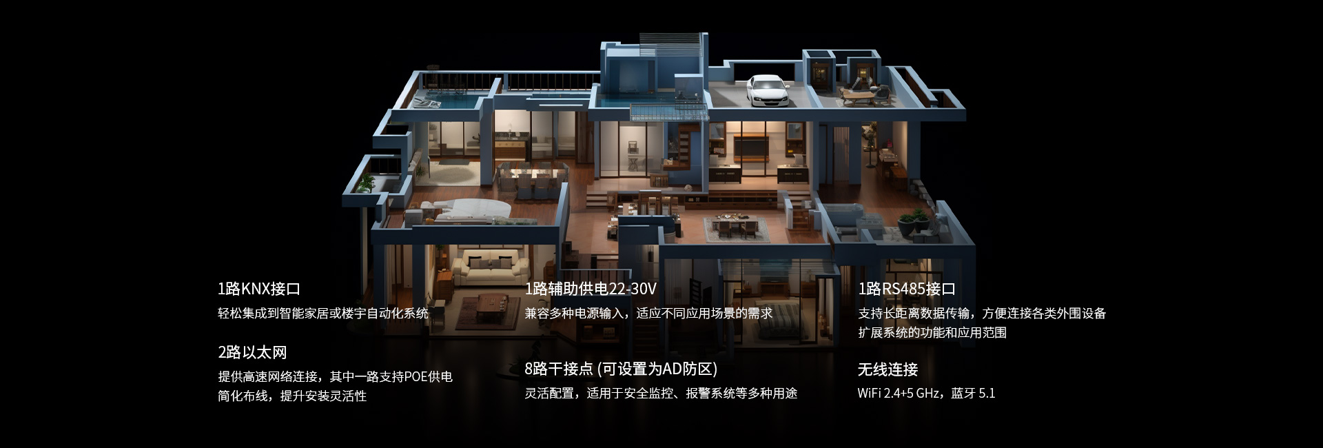 有線+無線融合，系統(tǒng)穩(wěn)定不失靈活