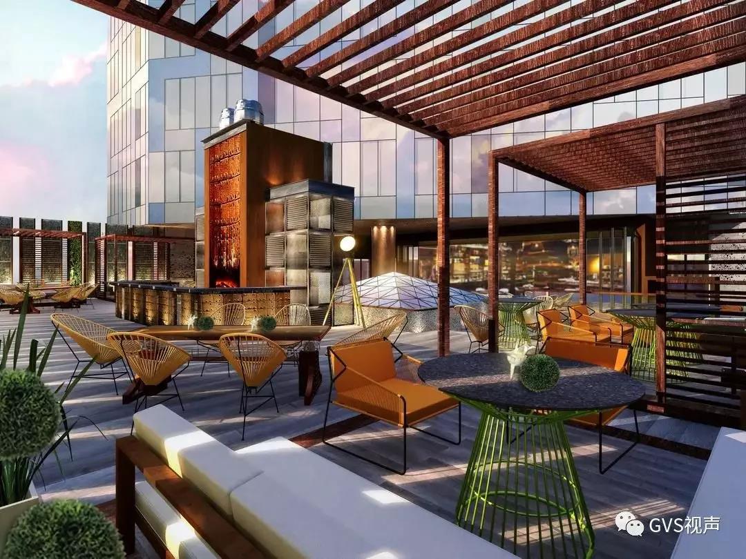 GVS視聲為T(mén)RYP公共區(qū)域搭載了K-BUS智能建筑控制系